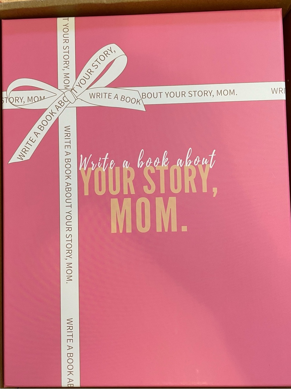 New Balance Pink 'Your Story, Mom' Gift Journal
